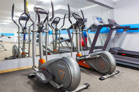 Gym equipment elliptical